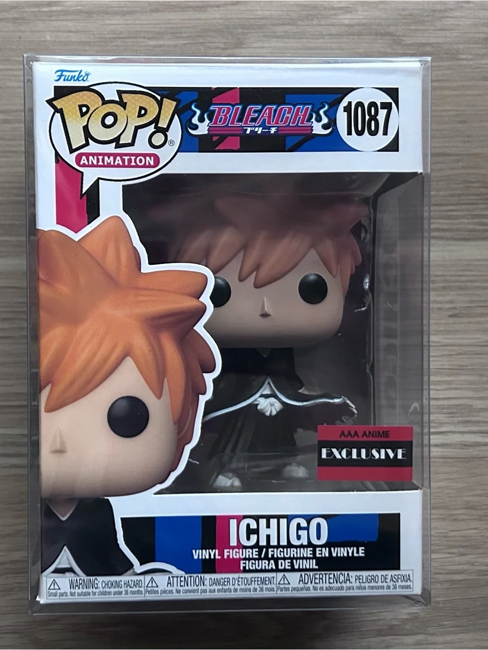 Funko Pop! Bleach Ichigo #1087 (AAA ANIME EXCLUSIVE)! - Picture 1 of 4
